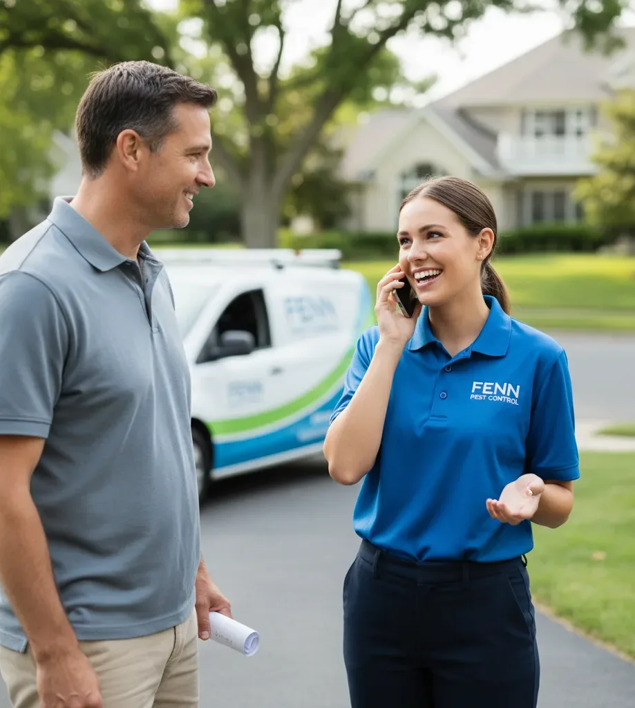Fenn Pest Control customer support in West Salem